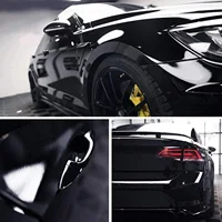 1-6m Carbon Fiber Car Body Vinyl Wrap Matte Accessories Glossy Black Sticker 3D 4D 5D 6D Auto Foil Cover Decoration Film 4