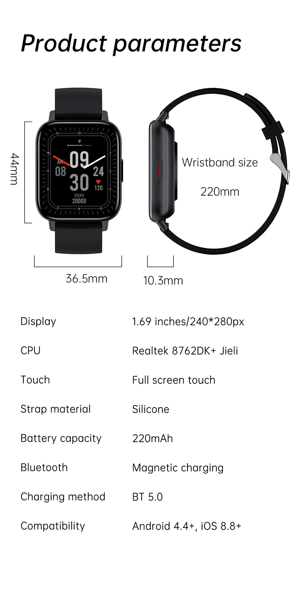 2022 New I20M Women Men Bluetooth Call Smart Watch Blood Pressure Oxygen Monitor DIY Dials Heart Rate Tracker Sports Smartwatch