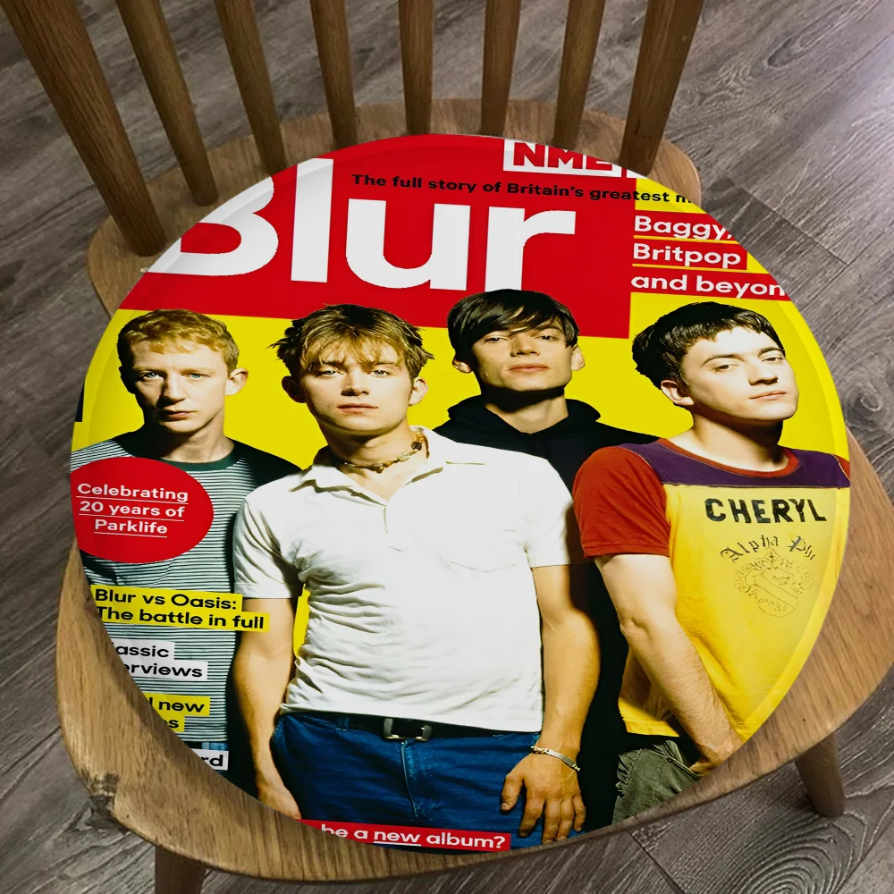Popular Rock Singer Star B-Blur Modern Minimalist Style Fabric Cushion Non-slip Living Room Sofa Stool Tatami Office Stool Mat 3