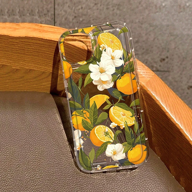 Summer Fruit Flower Pattern Phone Case For Samsung Galaxy S26 S25 S24 S23 Ultra 5G S22 Plus S21 FE A15 A35 A55 A54 A53 A34 Cover