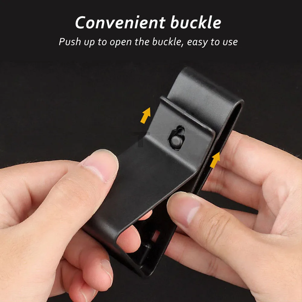 Gancio per cuffie tattico MOEEL Caccia Mobile Chiusura a sgancio rapido Gancio per cuffie Supporto per telefono cellulare Accessori da tiro - immagine 2
