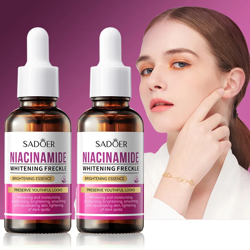 All English  Nicotinamide freckle removing skin brightening essence moisturizing series essence facial skin care products обучающие карточки english зоопарк