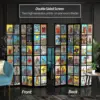 6 Ft. Tall Double Sided Rider-Waite Tarot Canvas Room Divider 2