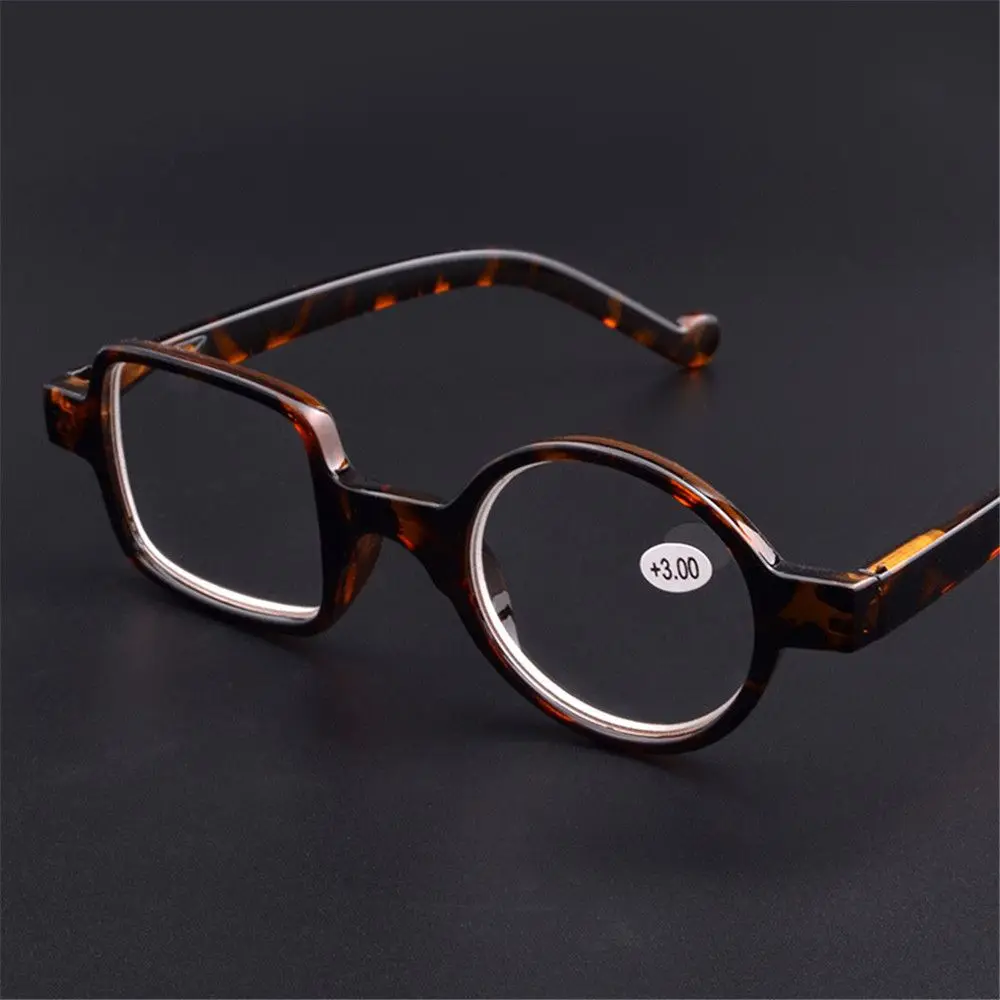 Vintage Chic Round Square Frame Presbyopic Eyeglasses