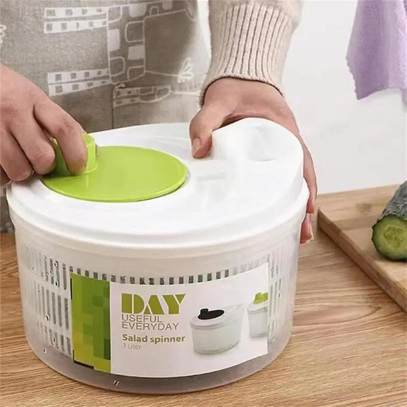 Vegetable Dehydrator Greens Washer Dryer Drainer Crisper Strainer Vegetables Salad Spinner Lettuce Leaf for Washing Drying Leafy vegetable dryer