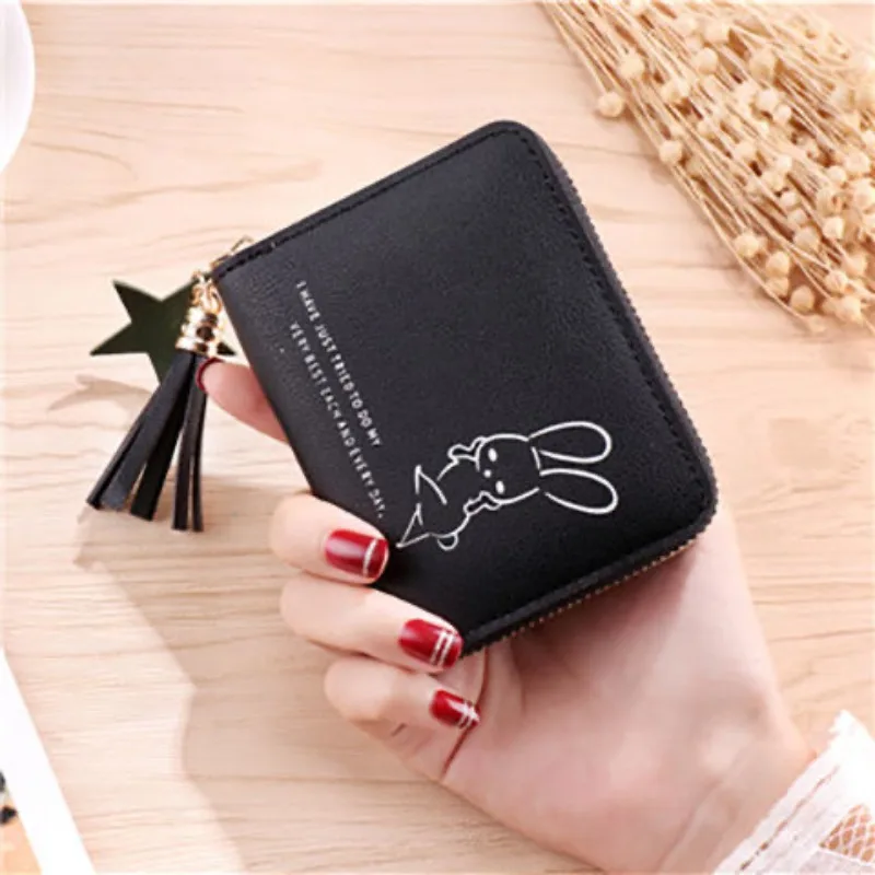 Fashion Zipper Wallet Ladies Long Wallet Tote Bag Coin Card Holder PU  Leather Wallet Wallet - AliExpress