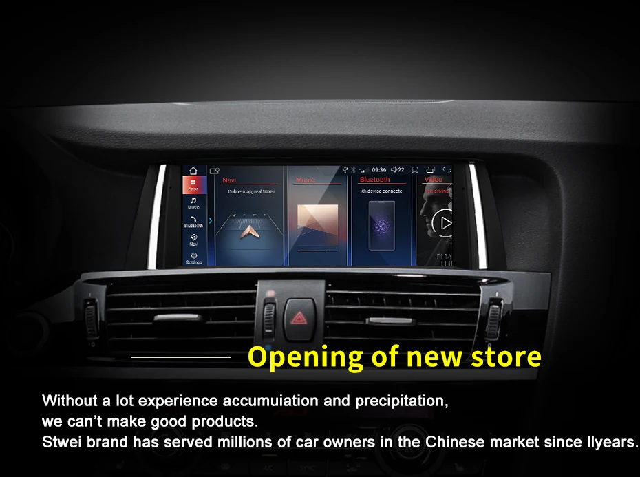 ID8 Qualcomm 8Core For BMW X3 X4 F25 F26 Car Video Player Android Auto Carplay S