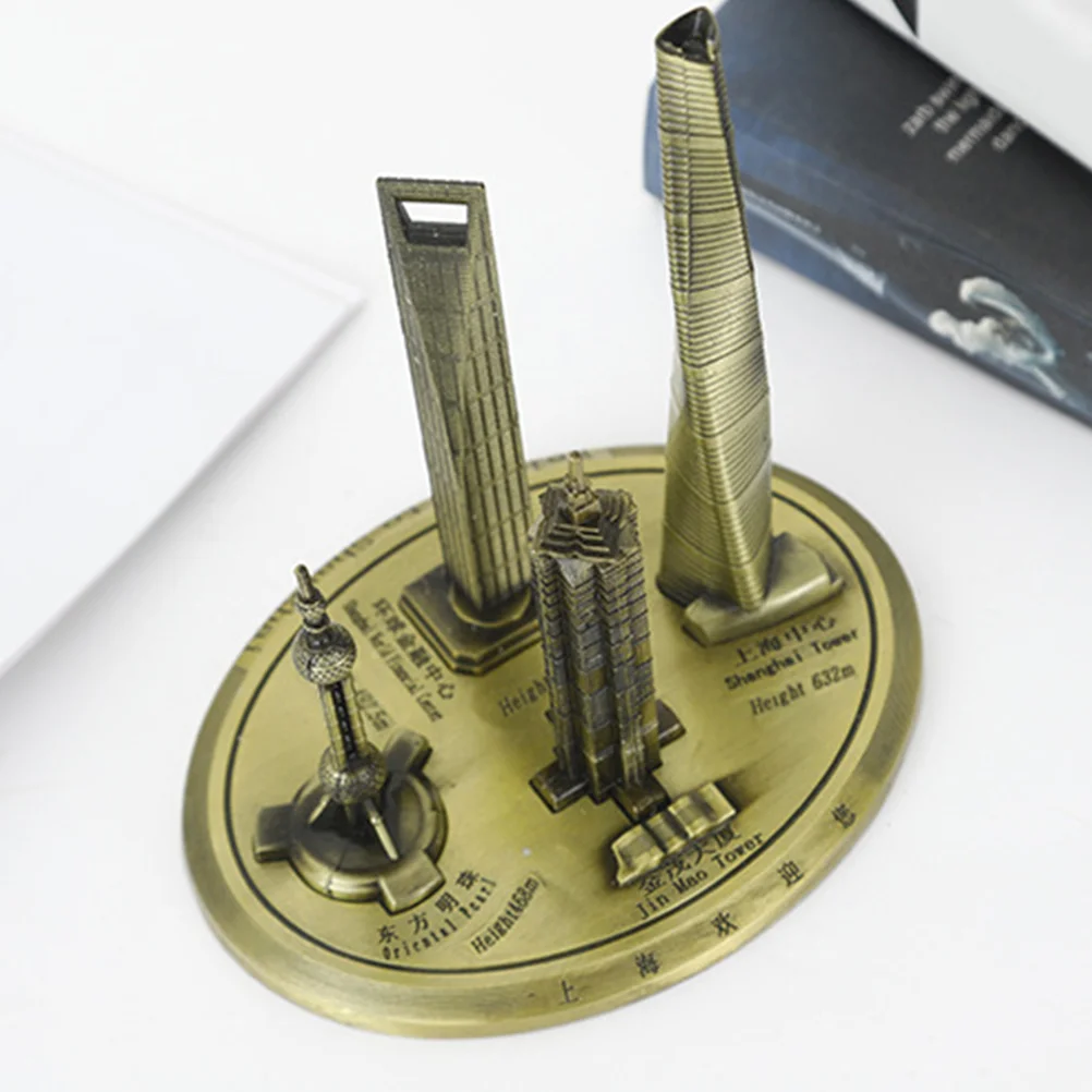

Shanghai Building Model Desktop Architecture Model World-Famous Architectural Model Craft