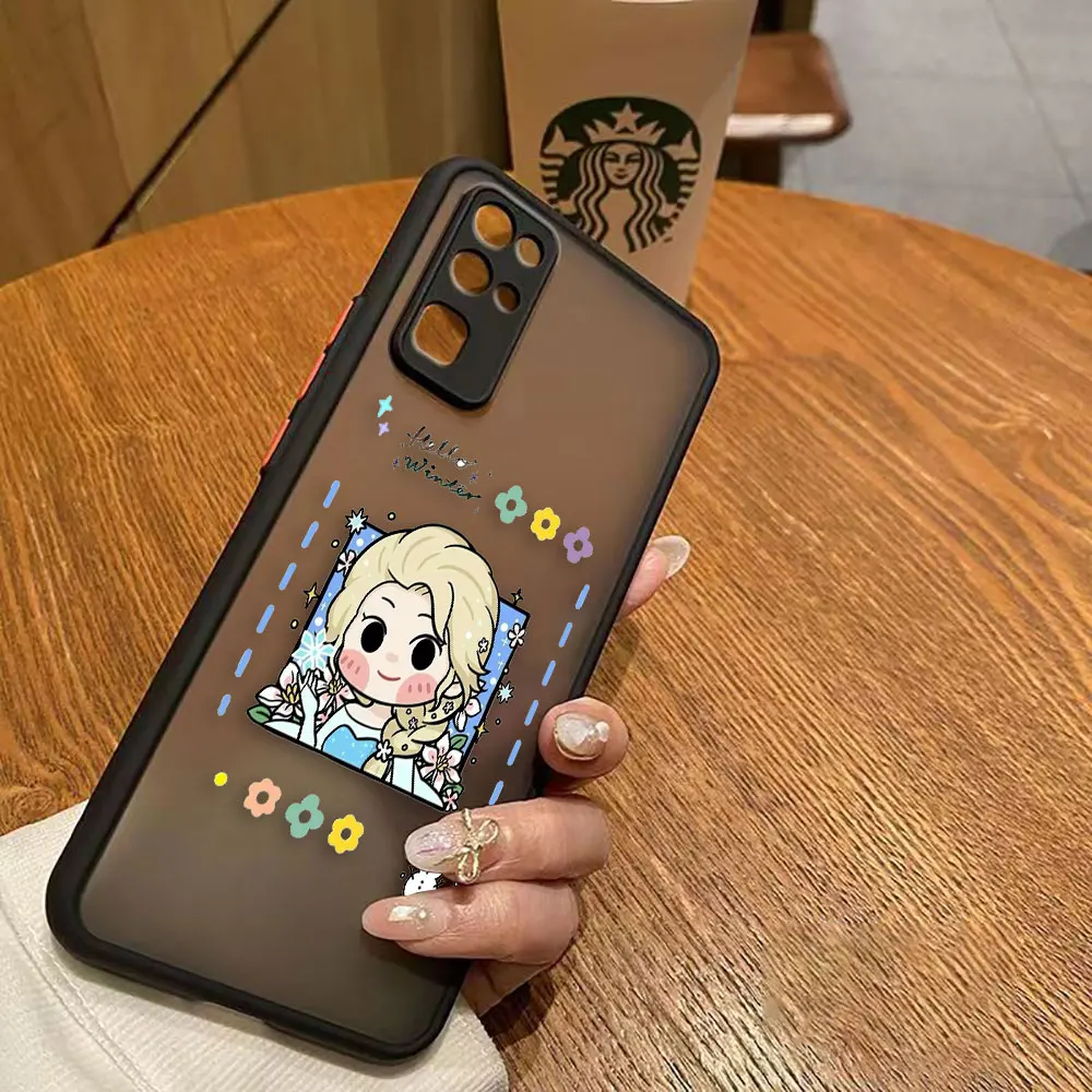 thumbnail image 1 of Matte Case for HONOR 70 50 30S 30 20 8X 9A 9X PLAY 4T X7 X8 X9 X10 5G V40 Case Funda Coque Capa Shell Cartoon Anime Snow White, 1 of 5