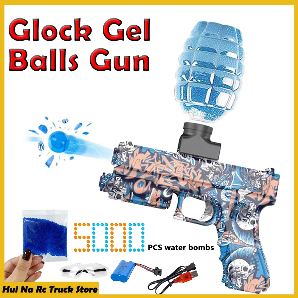 Glock Gel Balls Gun Gel Blaster Plastic Ball Water Ball Guns Shooting