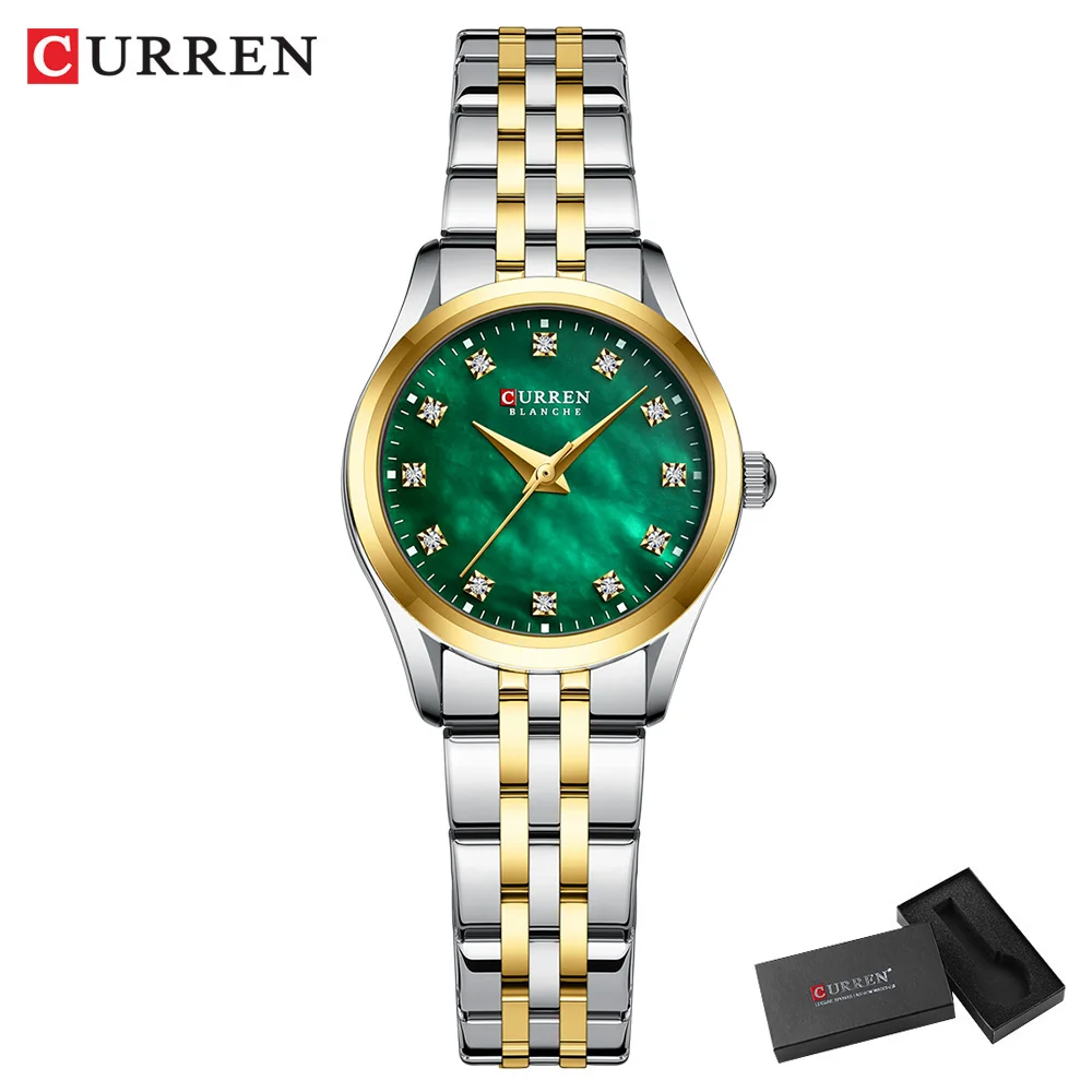 golden green box