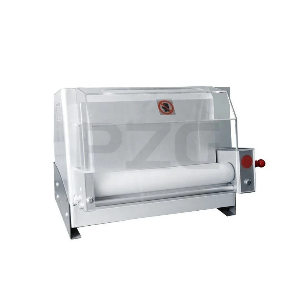 3-18 Inches Pizza Press Rolling Machine Automatic Pizza Dough Moulder Former Roller Sheeter Flattener Pressing Machine