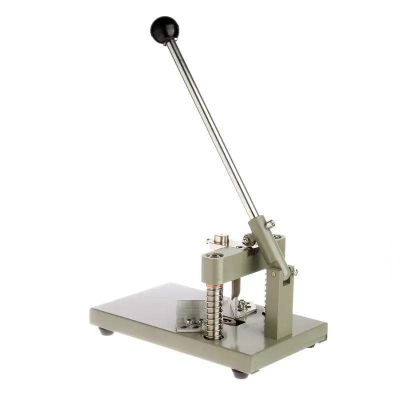 Máquina de Canto de Papel Comercial Resistente Manual r6 R10 a3 Aço para Cortar o Cartão de Papel do Pvc Escritório Fábrica de Negócios - Imagem 6