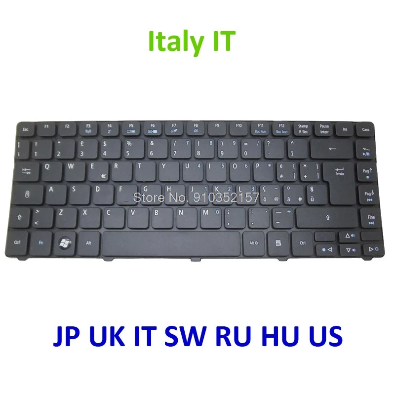 

Клавиатура для ноутбука Acer Aspire 4235 4240 4250 4251 4252 4253 4743 4333 скандинавские NE Россия RU Испания SP Swiss SW английский США