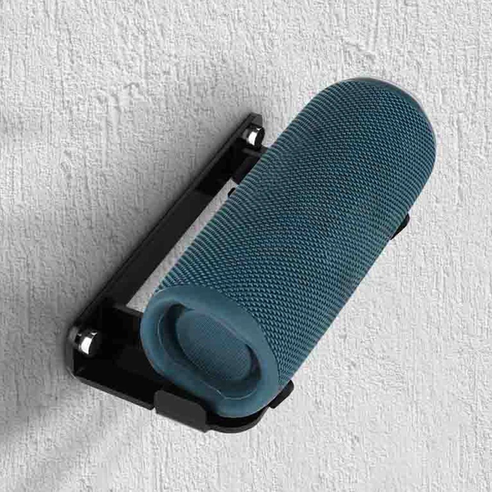Wall Mount Bracket Speaker Holder with Screw Acrylic Speaker Mounting Bracket Display Shelf for JBL Flip 4/5/6 Portable Speaker