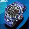 SMAEL 8035  Waterproof Outdoor Digital Electronic Watch Tactical Men's Multifunctional Watch Night Glow 2