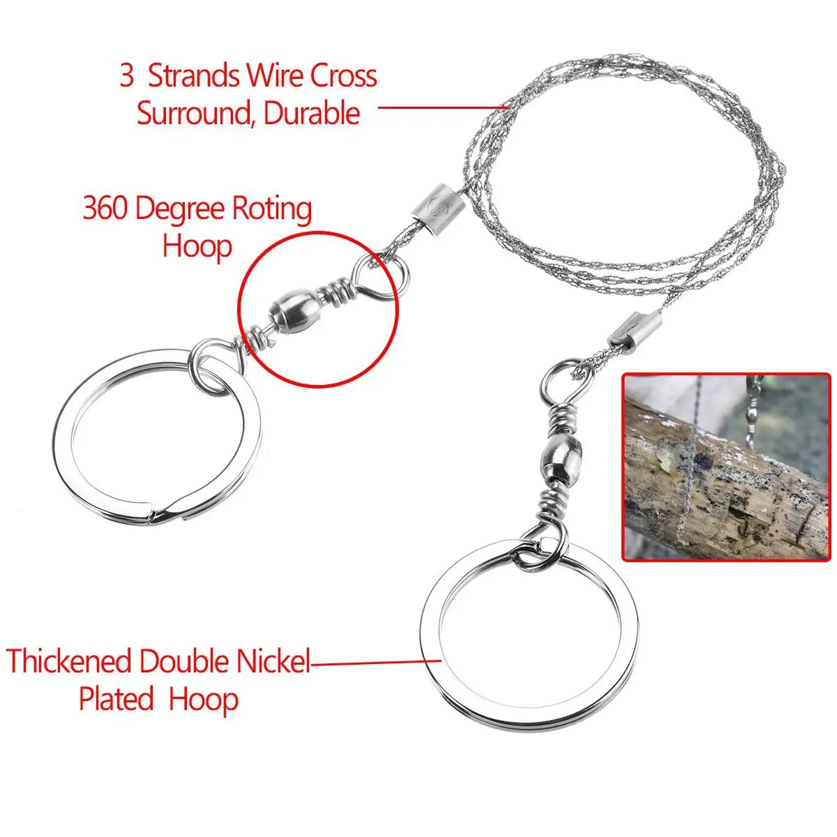 Description Picture 6 of itemSOS Outdoor Camping Travel Kit Multifunction First Aid EDC Emergency Tactical Hiking Supplies Wilderness Tool