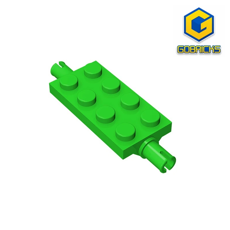 Gobricks GDS-958 Platte, modifiziert 2 x 4, mit Stiften, kompatibel mit Lego 30157, DIY-Lernbausteinen, technisch