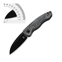 Kizer Folding Knife Exist V3681A1 KHS300L BK Handle With Nitro V Blade Travel Hunting Survival Sharp Knife 2