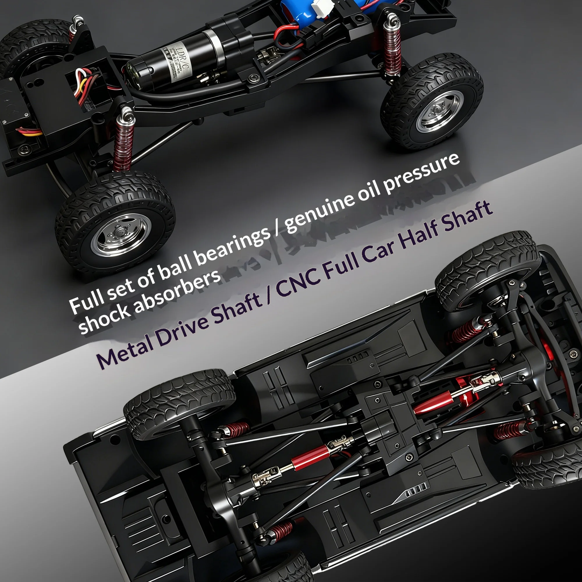 Crawler Buggy RC 4WD LD18401 PRO - Voiture Tout Terrain