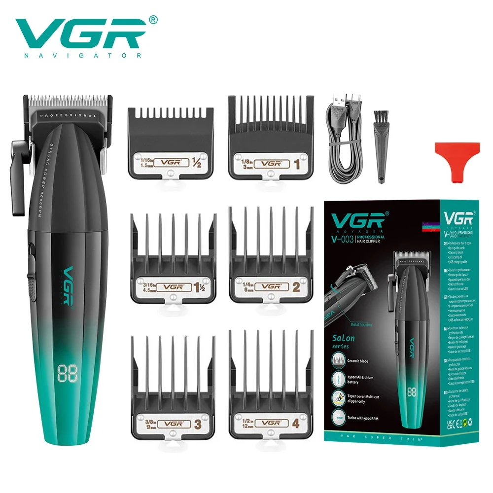 VGR V-003 الراقية الرجال مقص الشعر سبيكة شفرة 9000...