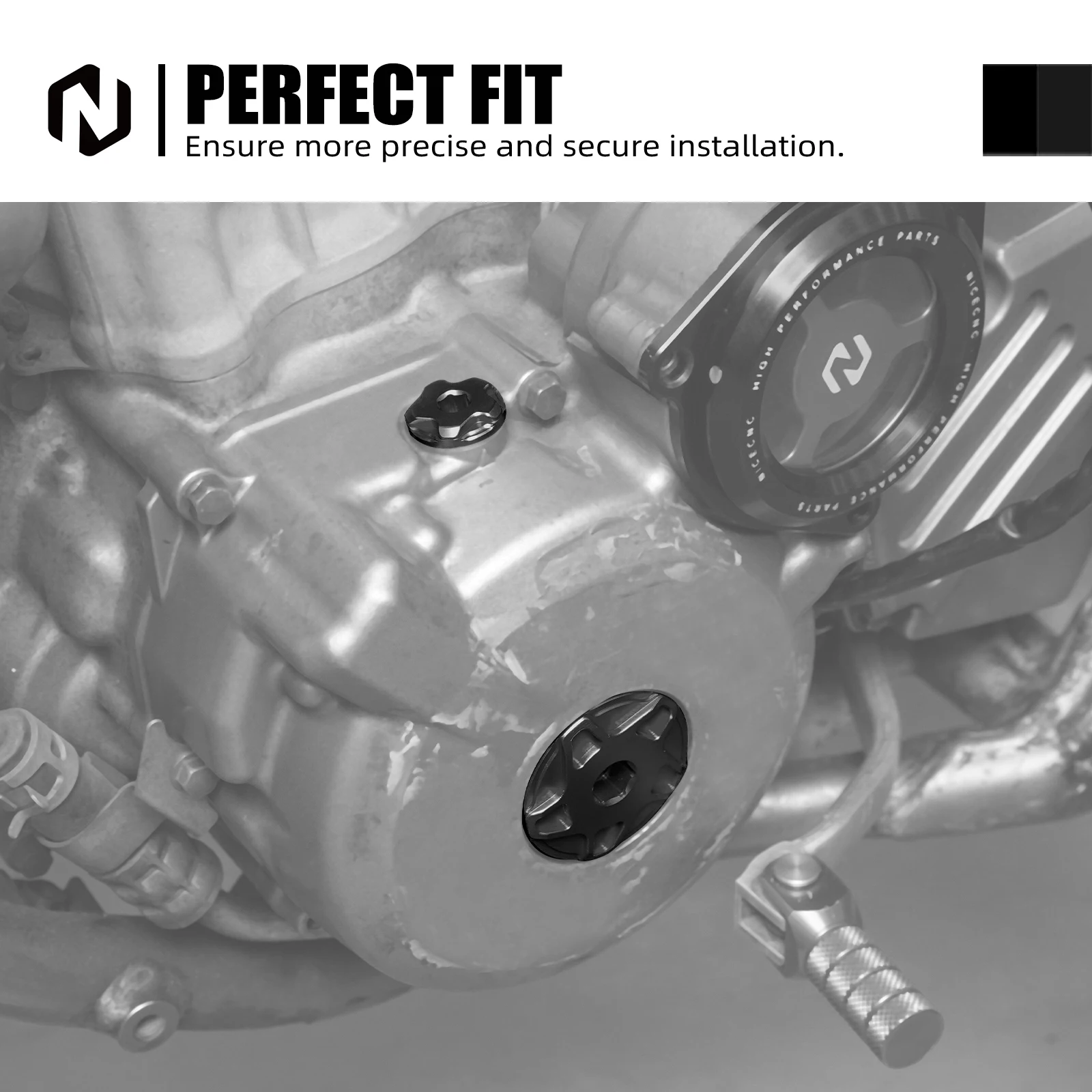 NICECNC Für Suzuki 2000-2024 DR-Z 400SM 400S 400E 400 DRZ400SM DRZ400S DRZ400E DRZ400 Motorrad Motor Timing Stecker Schrauben – Detail 10