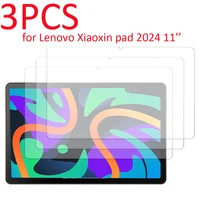 3PCS for Lenovo Xiaoxin pad 2024 11'' Tempered Glass screen protector 3 packs protective tablet film HD Antiscratch 1