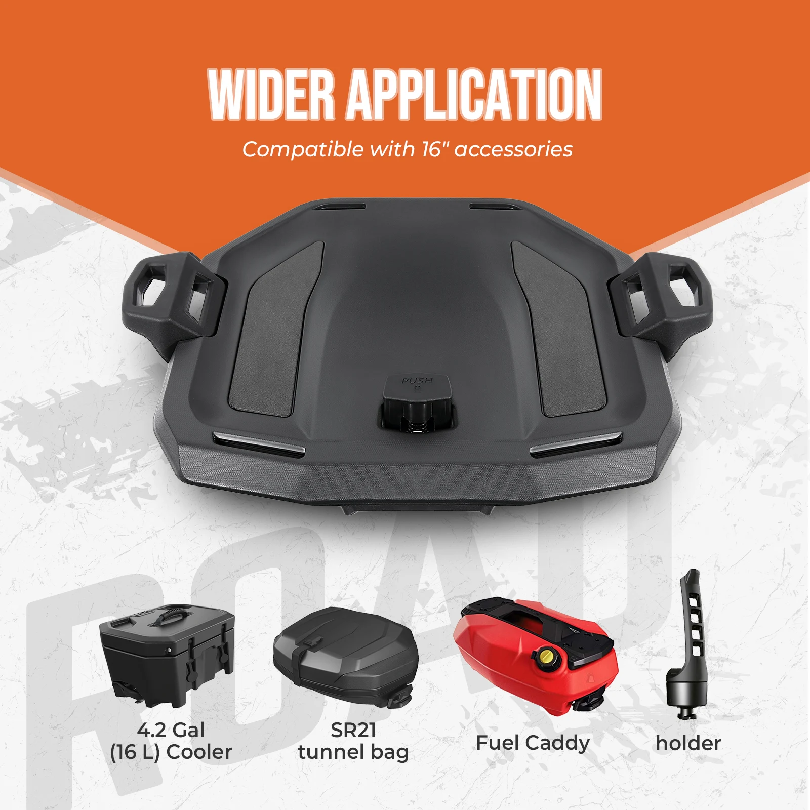 can-am ryker リアラックキット linqシステム