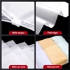 StoBag 50pcs Frosted Clothes Packaging Zipper Bags Transparent Plastic Warning Words Sealed Storage Reusable Ziplock Wholesale 3