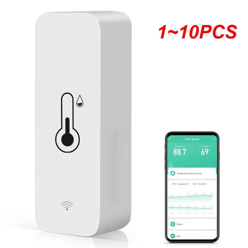 

1-10 шт., умный датчик влажности, Wi-Fi