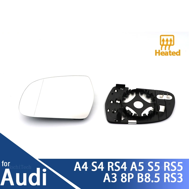 

for Audi A4 S4 RS4 B8.5, A5 S5 RS5 B8.5 10-16, A3 8P RS3 Left or Right Driver or Passenger Side Door Wing Mirror Heated Glass