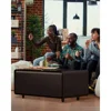 Smart Coffee Table, Living Room Table with Built in Fridge, 23" D x 41.5" W x 18.1" H, Smart Table with 10W Wireless Charging 5