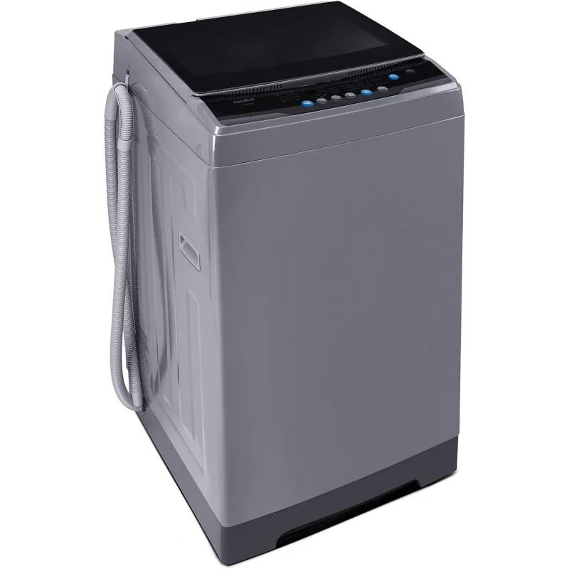 

COMFEE’ 1.6 Cu.ft Portable Washing Machine, 11lbs Capacity Fully Automatic Compact Washer with Wheels, 6 Wash Programs Laundry D