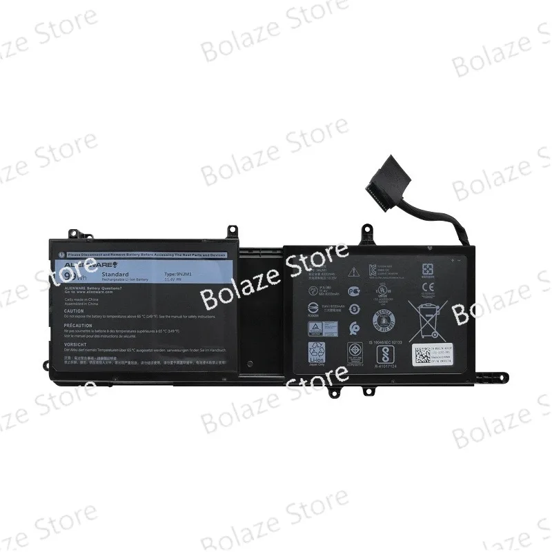 

Новый аккумулятор для ноутбука Dell Alien 17 R4 R5 ALIENWARE 15 R3 9NJM1 P31E