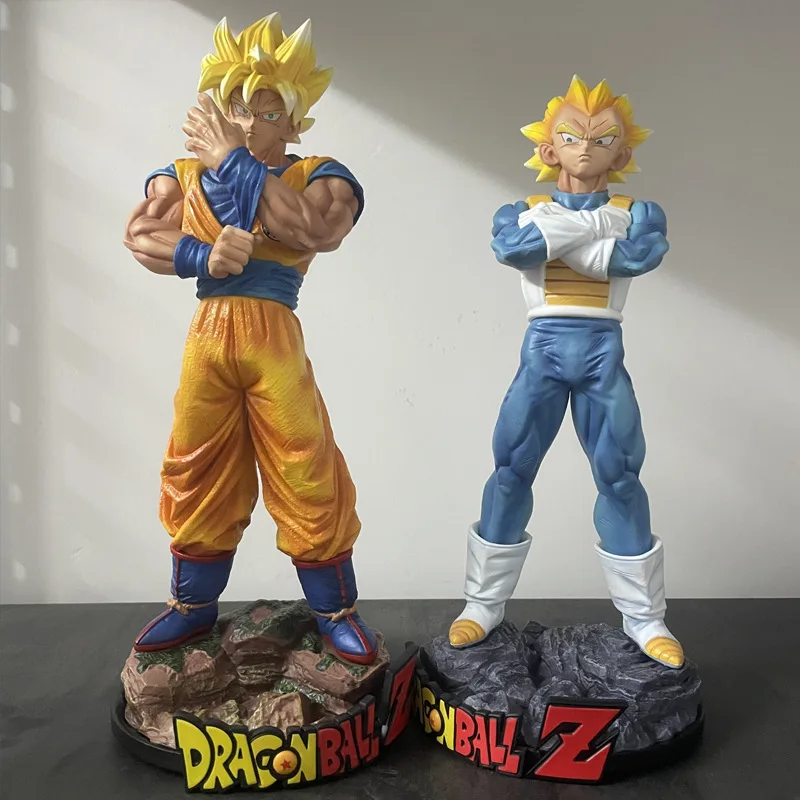 thumbnail image 1 of 31cm Anime Dragon Ball Z Super Saiyan Son Goku VS Vegeta Relation Ver. GK PVC Action Figure Statue Collection Model Toys Doll, 1 of 3