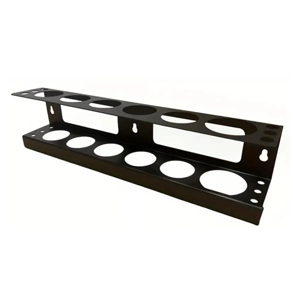 Caulking Gun Holder Wall Mount Heavy Duty Steel Hand Caulking Gun Storage Rack Organizer for Garage Workshop 3