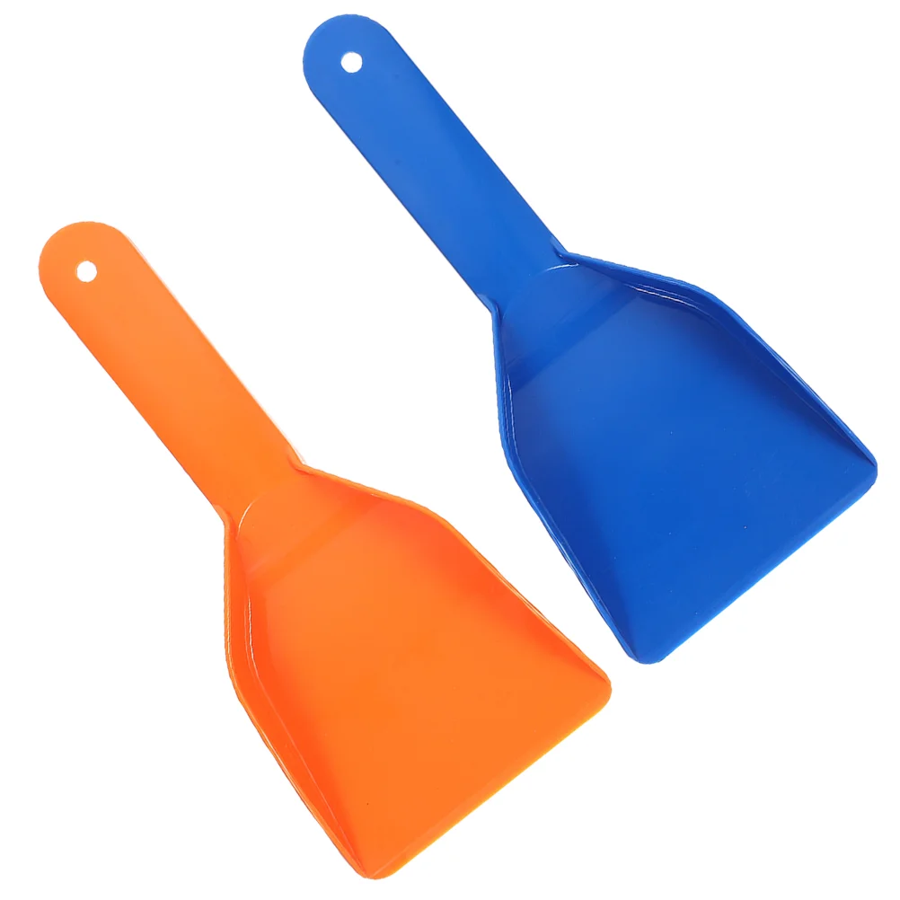 2pcs Snow Blower Cleaning Freezer Defrost De-for Driveway Scraper Car Emergency Beach Refrigerators