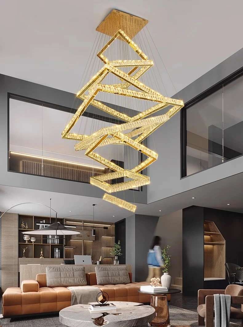 Description Picture 2 of itemhome decorationPendant lights, luxury crystal living room chandelier, dining room Pendant lamp, ceiling light, indoor lighting