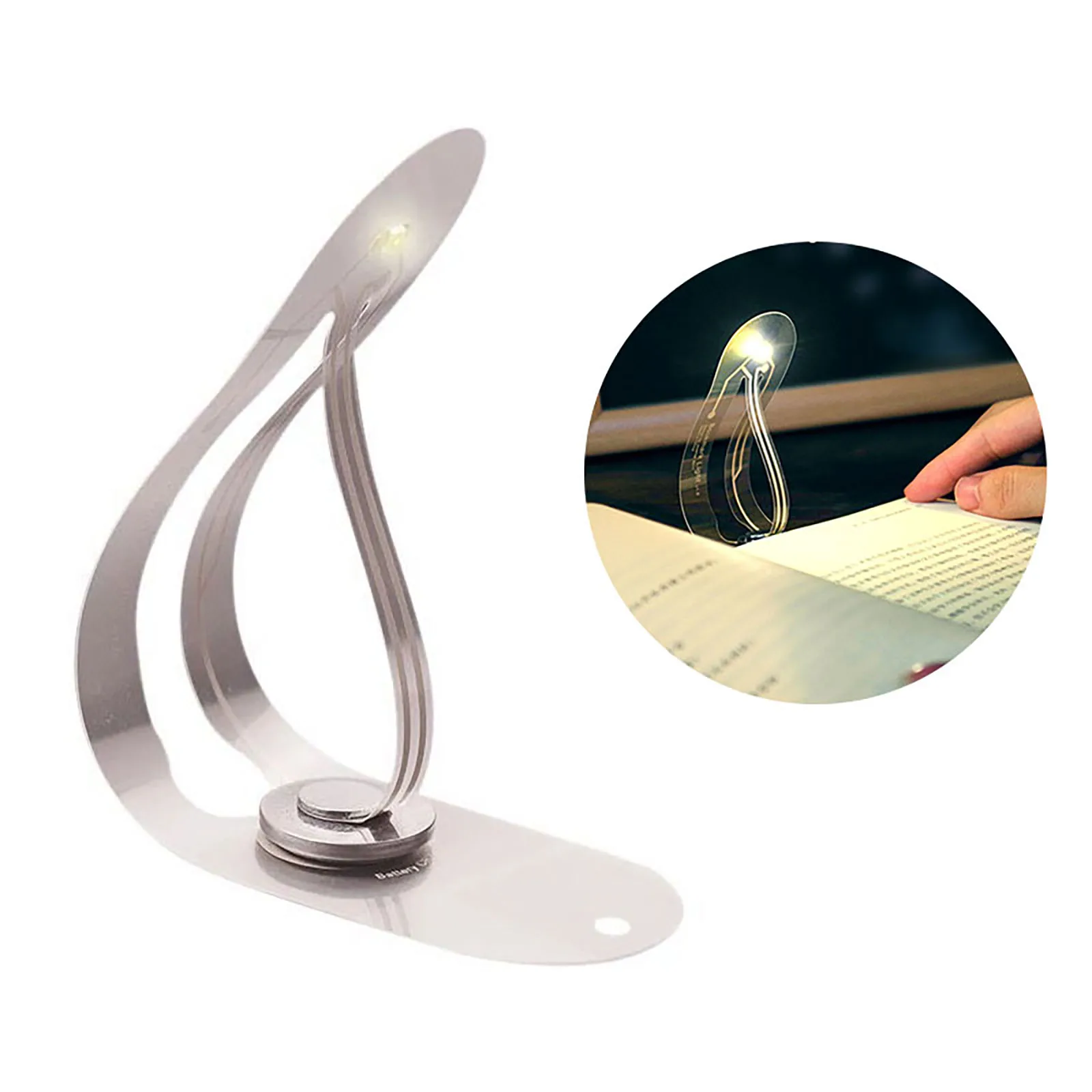 LED segnalibro luce libro luci di lettura 4000K protezione degli occhi Mini luce  notturna luce di lettura Clip libri luce segnalibri portatili - AliExpress