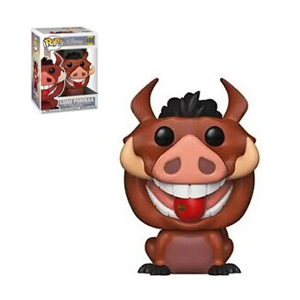 thumbnail image 1 of Funko Pop Disney El Rey León Scar #89 Luau Pumbaa #498 #87 Simba #496 Mufasa #495 Figuras de acción de vinilo Juguetes Regalos para niños, 1 of 5