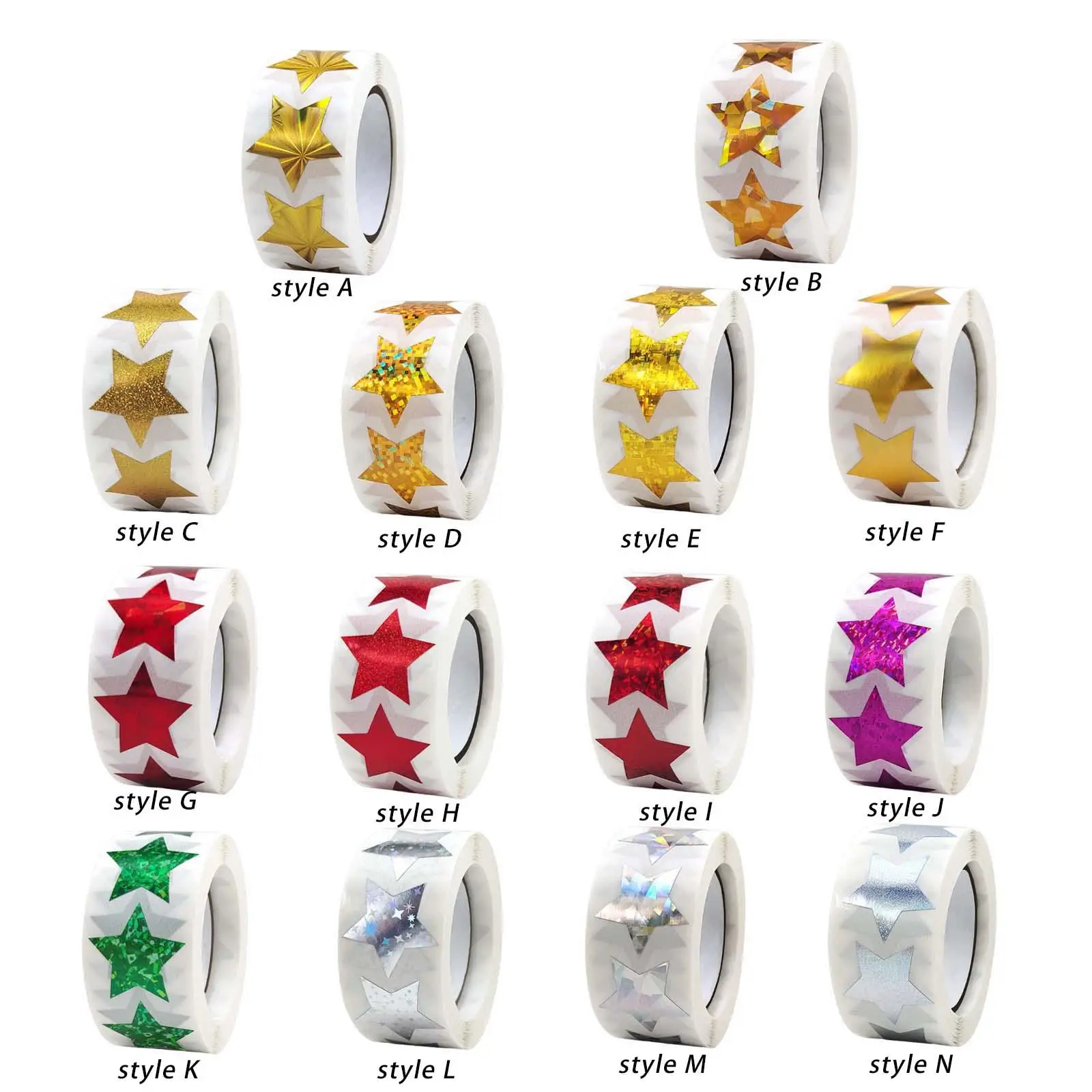 

Наклейки с маленькими звездами, 500 шт.