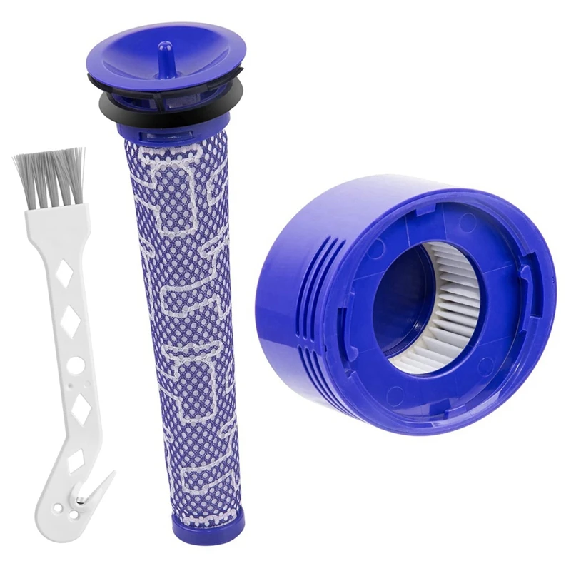 Ad-Vacuum Filter Kit Di Ricambio Per Dyson V7, V8 Animal E V8 Absolute Vacuum Sostituisce La Parte 965661-01 E 967478-01