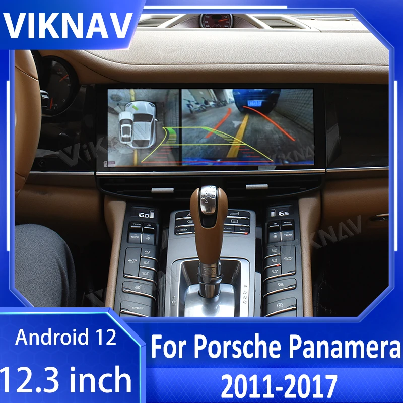Android12 Autoradio Per Porsche Panamera 2011-2017 Lettore Multimediale Gps 2 Din Unità Principale Carplay Dsp