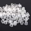 100pcs Tattoo Large Medium Small Ink Pigment Cup Ring transparent  Microblading Cap Lip Eyebrow PMU Bleaching Supplies Cream 4