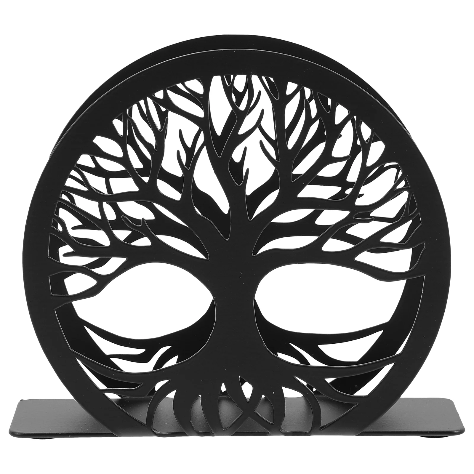 

Napkin Holder Tables Vintage Metal Freestanding Design Tabletop Tissue Dispenser Black Paper Napkin Holder Stand Home Kitchen