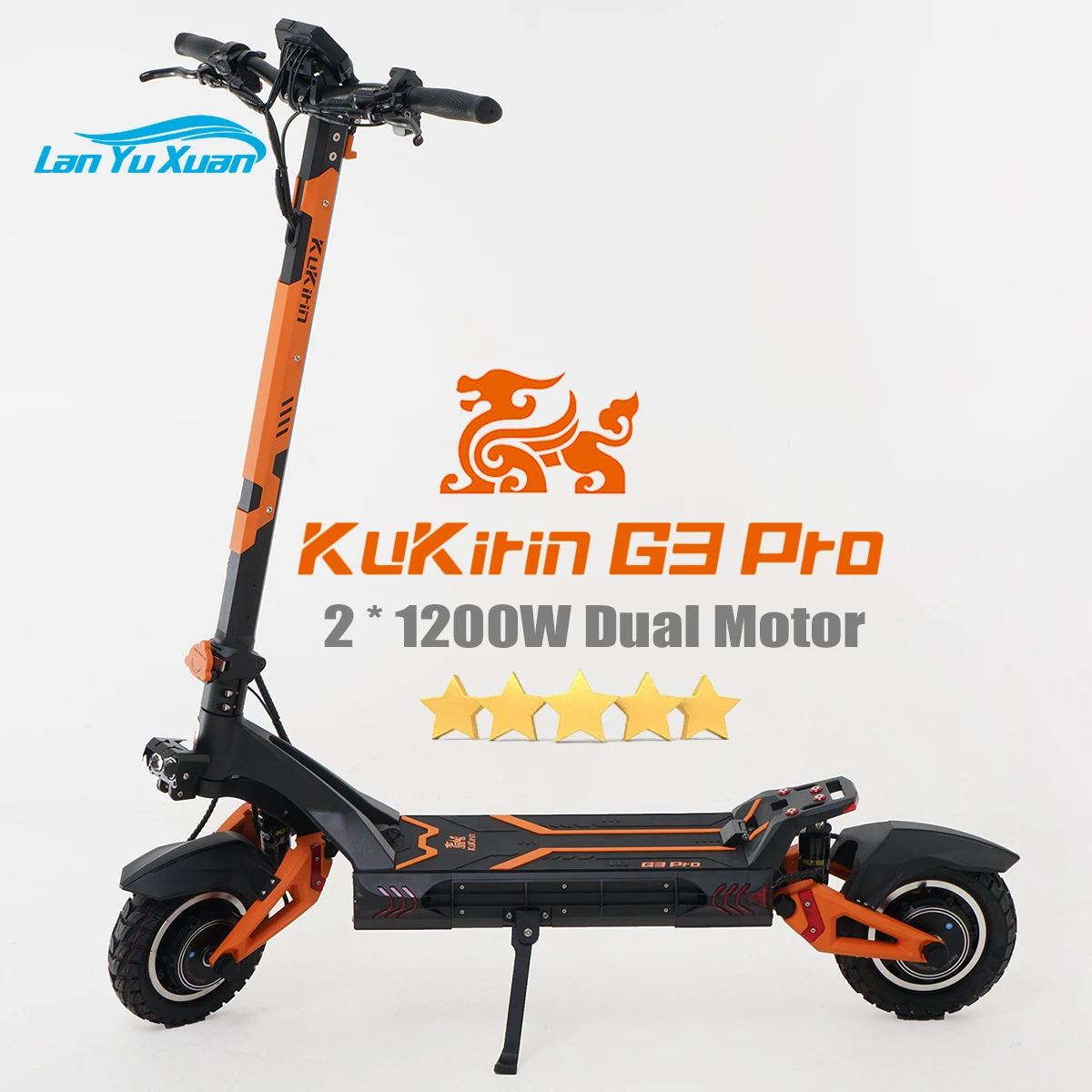 

2023 Новый двухмоторный скутер KuKirin G3 Pro Kugoo Kirin G3 Pro 2400 Вт Электрический скутер