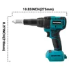 PATUOPRO Brushless Electric Rivet Gun Cordless Rivet Nut Gun Drill Insert Automatic Riveting Power Tools For Makita 18V Battery 3