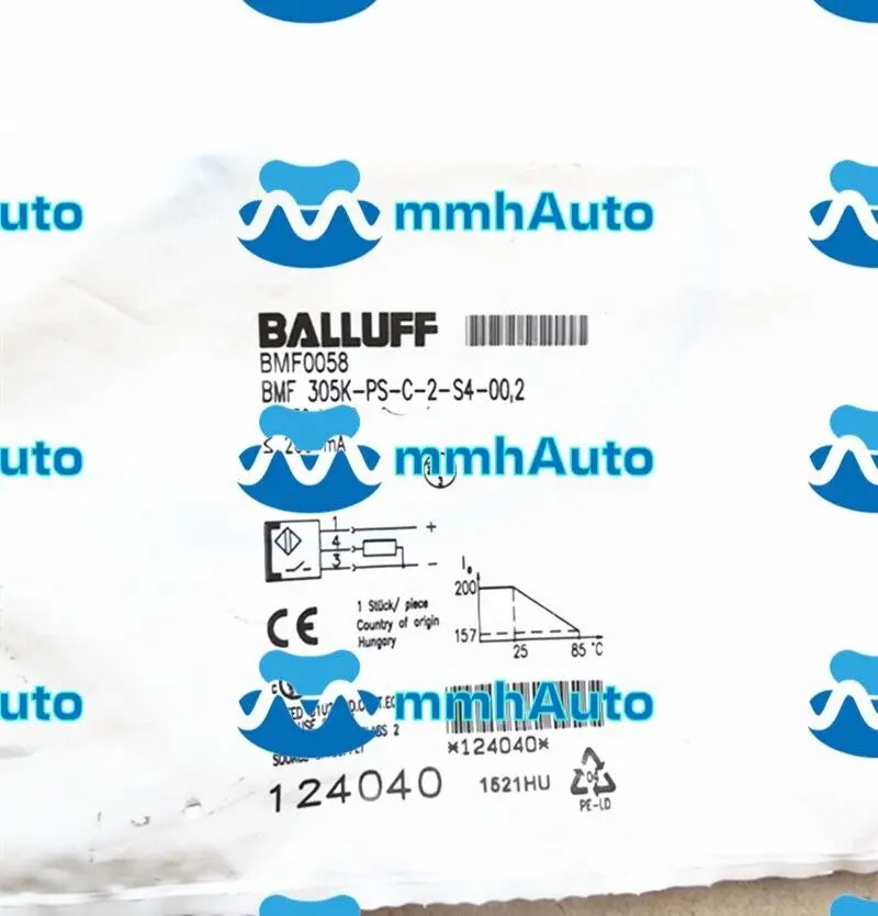 

1PC Balluff New BMF0058 BMF 305K-PS-C-2-S4-00,2 BMF305K-PS-C-2-S4-00,2