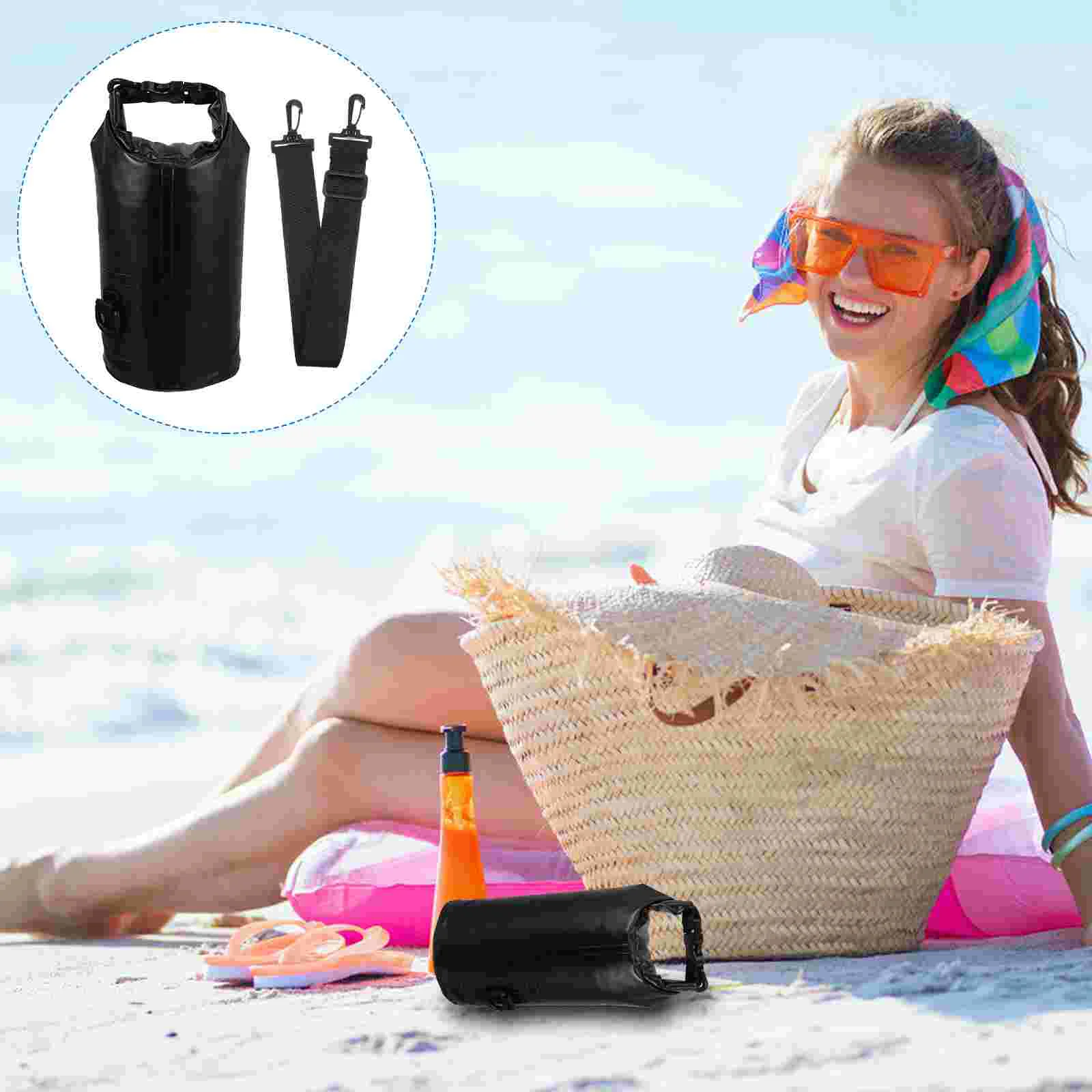 

Bucket Bag Clear Storage Bags Rafting Swimming Dryer for Delicates Portable Waterproof Pouch
