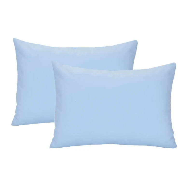Kids Pillow Covers for Children 2PCS Microfiber Pillow Cases Toddler Envelope Pillow Cover Breathable Travel Pillowcase 4